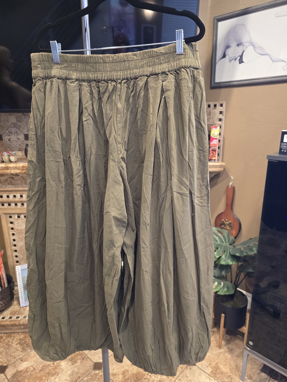 Free People Moonflower Baloon Pants, L, NWOT - Picture 5 of 8